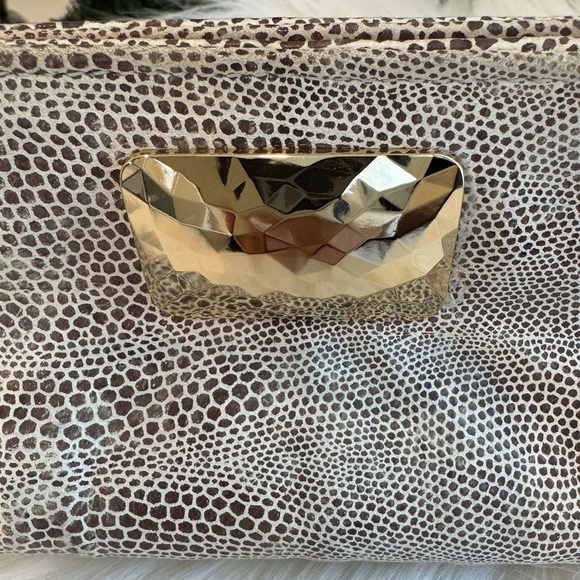 Lauren Merkin Clutch with Gold Accent - Picture 10 of 12